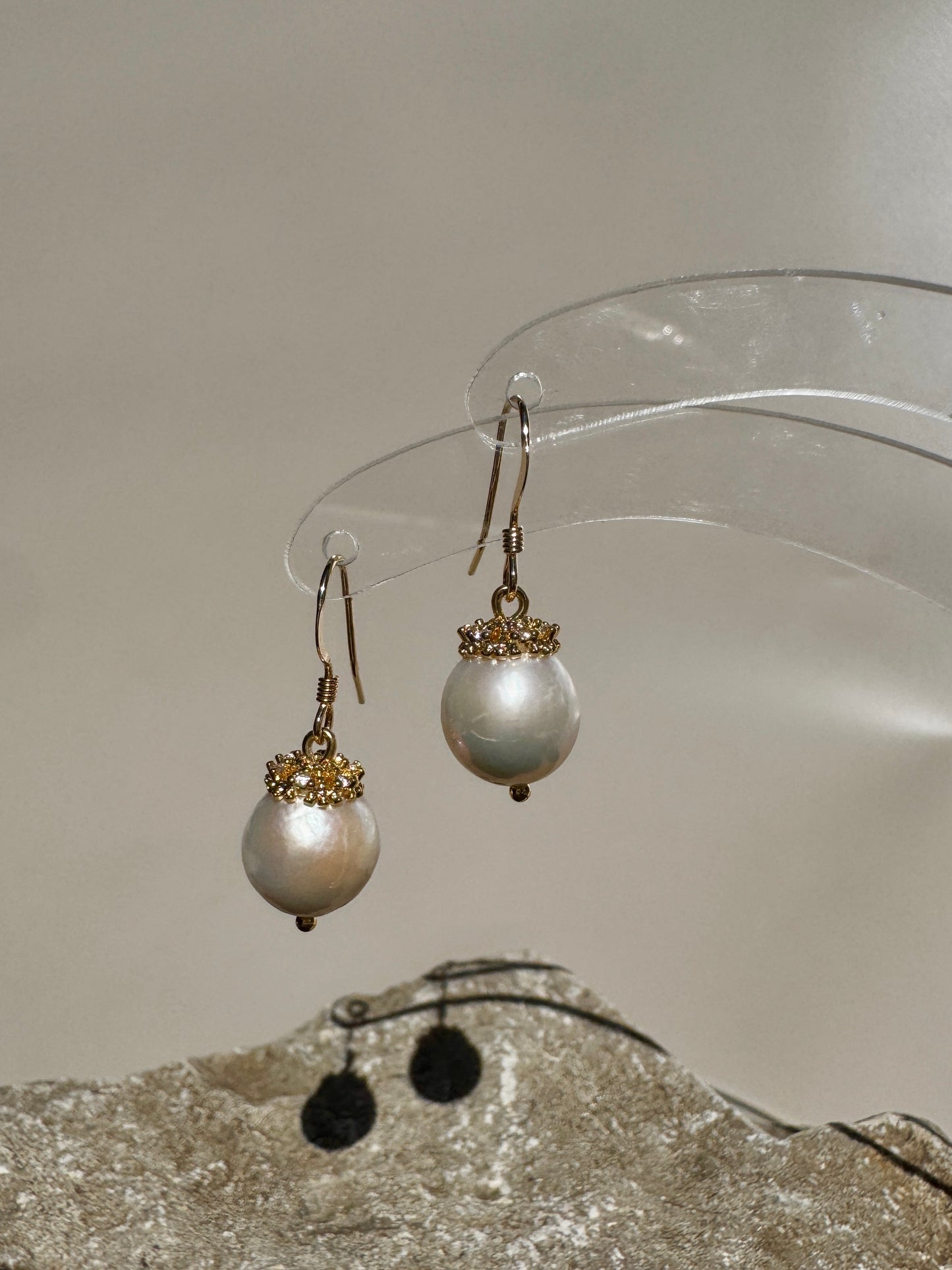 Crowned Pearl Drops
