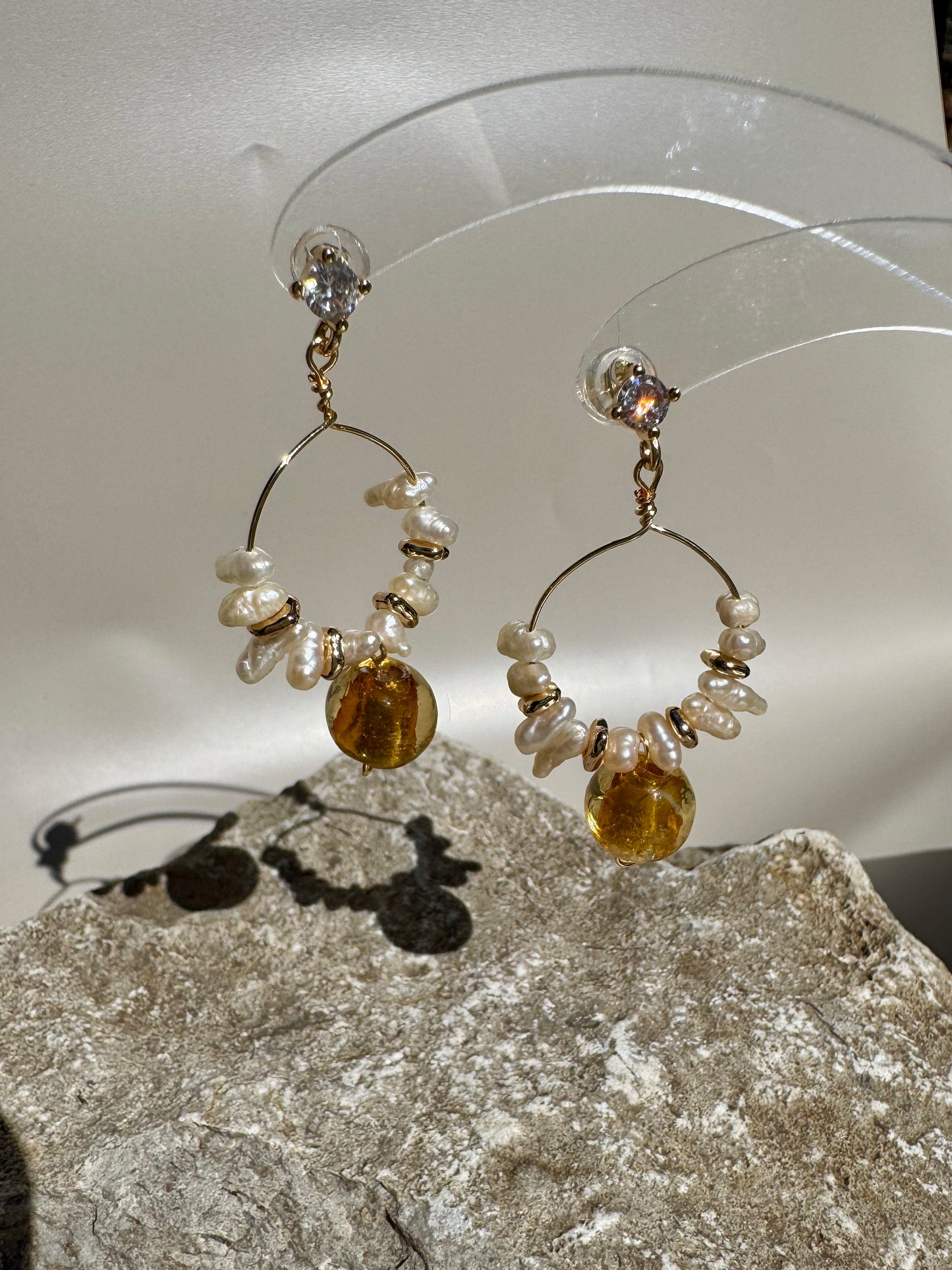Liuli & Pearl Earring
