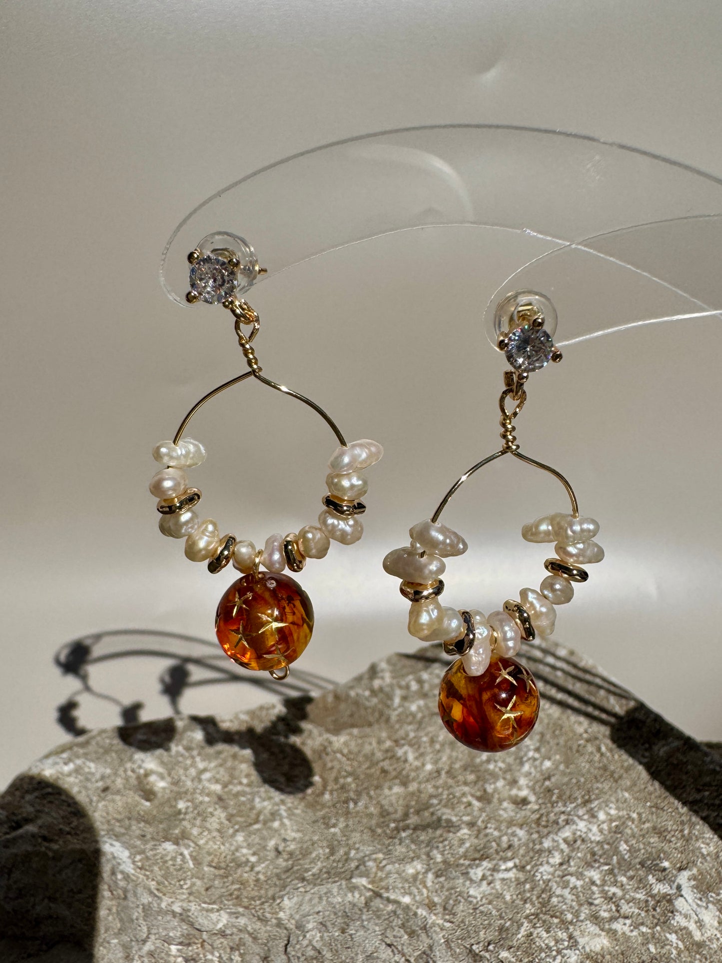 Liuli & Pearl Earring